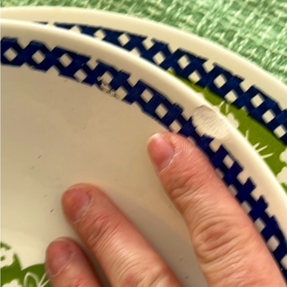 Plate and bowl set